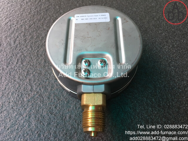 0-160mBar(0-16kPa)Afrisoขนาดหน้าปัด100mm 4inch เกลียวScrew 1/2inch (7)